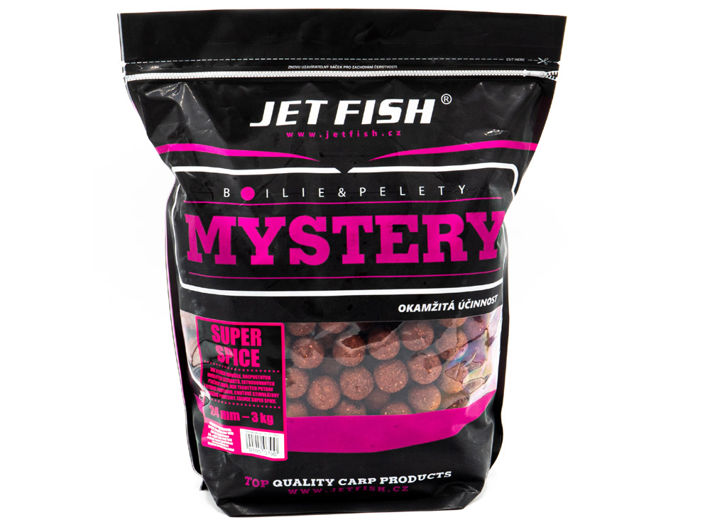 Obrázek k výrobku 72995 - JET FISH Mystery Boilie SUPER SPICE 3 kg
