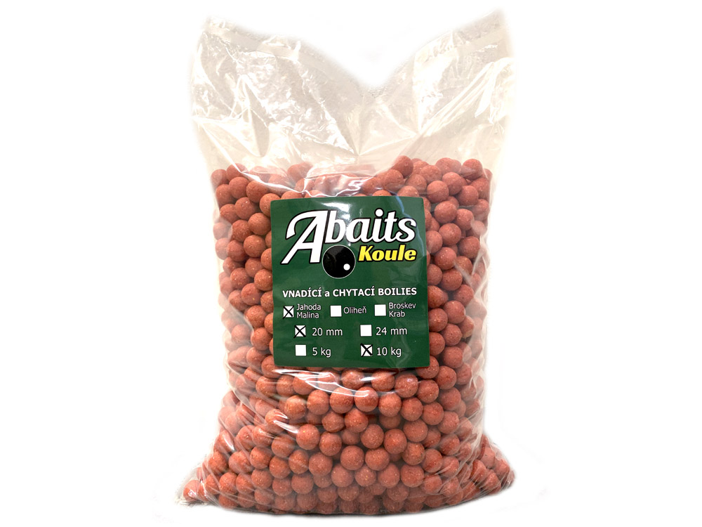 Obrázek k výrobku 72741 - ABAITS Boilies 20 mm 10 kg