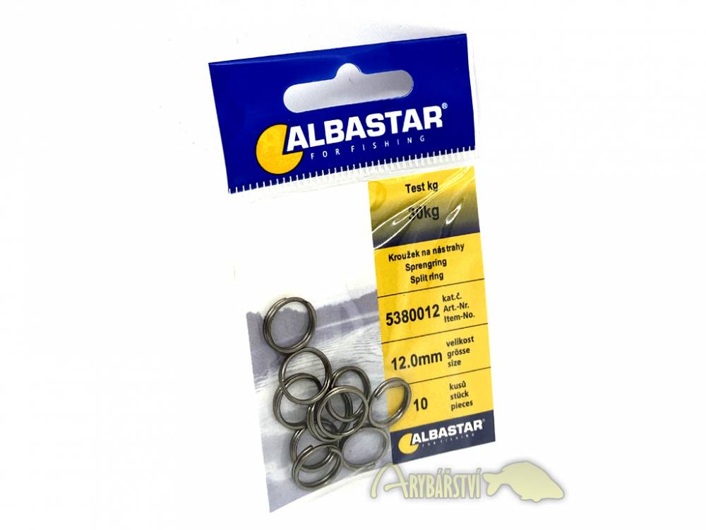 Obrázek k výrobku 50272 - ALBASTAR Pérkové kroužky Split Ring