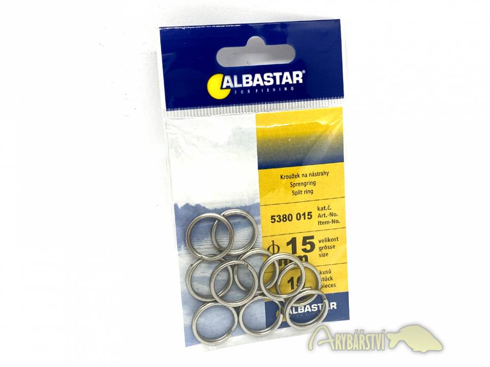 Obrázek k výrobku 50272 - ALBASTAR Pérkové kroužky Split Ring