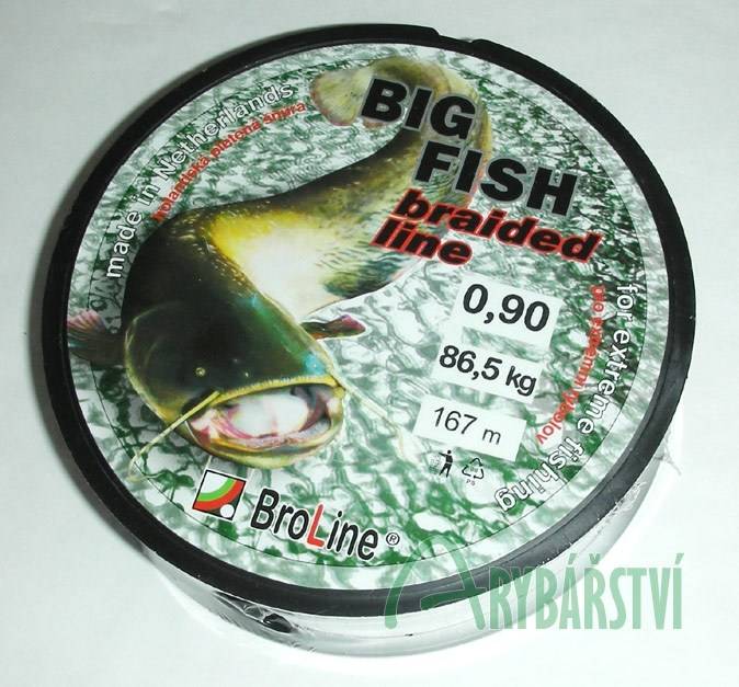 Obrázek k výrobku 51205 - BROLINE Sumcová šňůra Big Fish 167 m