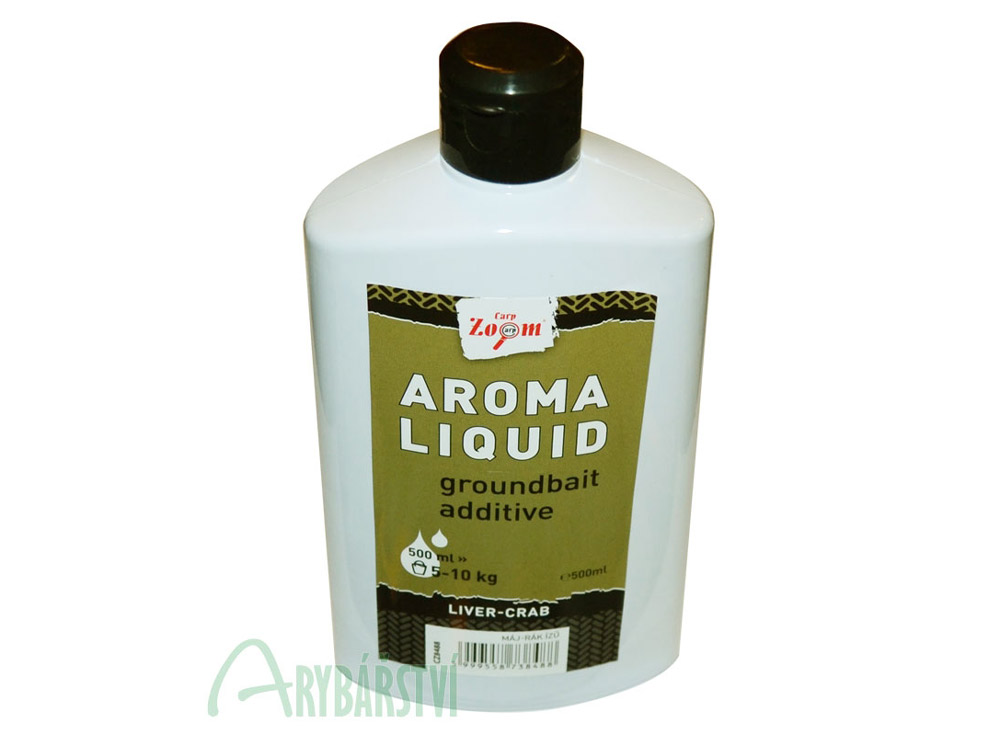 Obrázek k výrobku 64581 - CARP ZOOM Aroma Liquid Booster 500 ml - Příchuť: játra krab