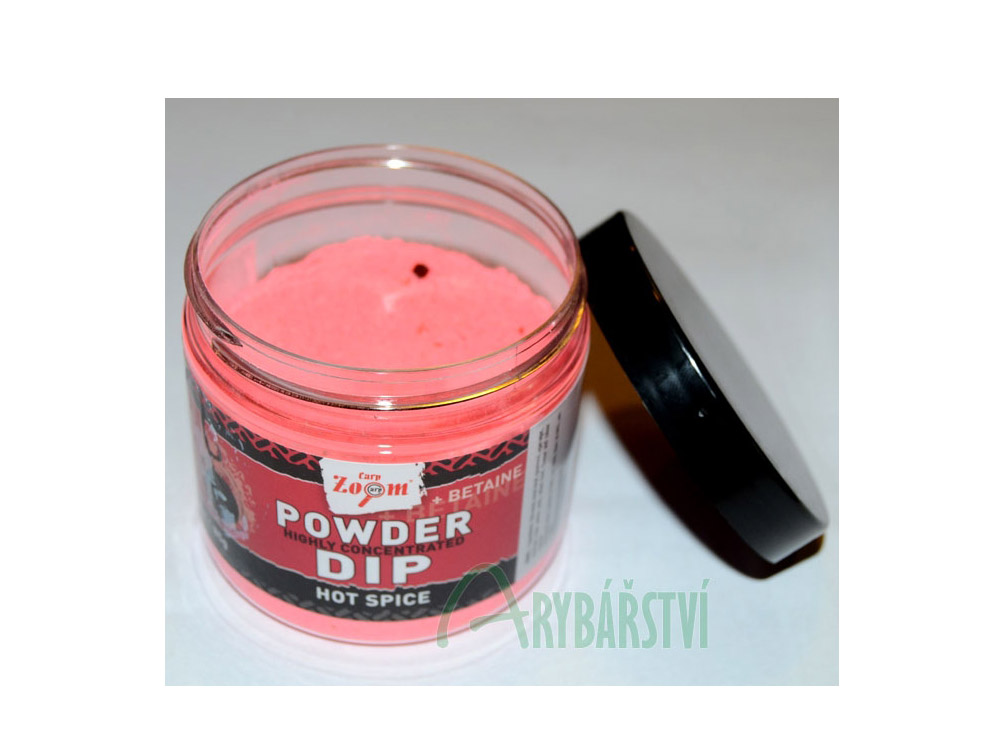 Obrázek k výrobku 56708 - CARP ZOOM Obalovací dip Powder Dip 85 g Pikantní koření