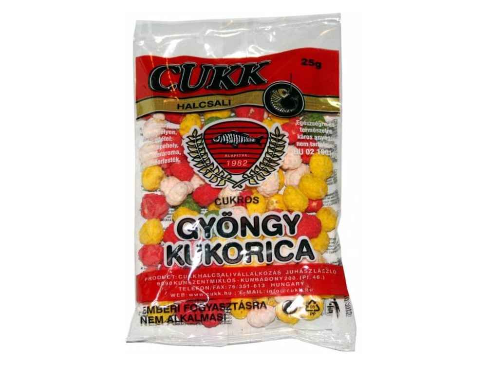 Obrázek k výrobku 52286 - CUKK Cukrová Foukaná kukuřice Sugared Pearl Corn 25 g