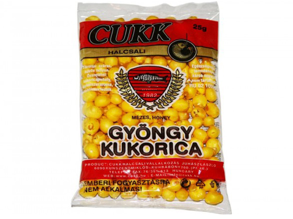 Obrázek k výrobku 64982 - CUKK Foukaná kukuřice Pearl Corn 25 g - Příchuť: med