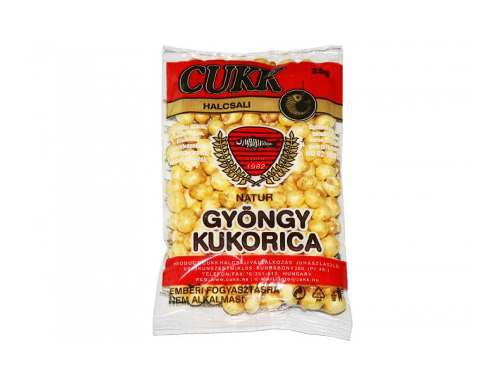 Obrázek k výrobku 64979 - CUKK Foukaná kukuřice Pearl Corn 25 g - Příchuť: natural