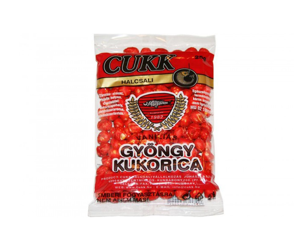 Obrázek k výrobku 64980 - CUKK Foukaná kukuřice Pearl Corn 25 g - Příchuť: vanilka