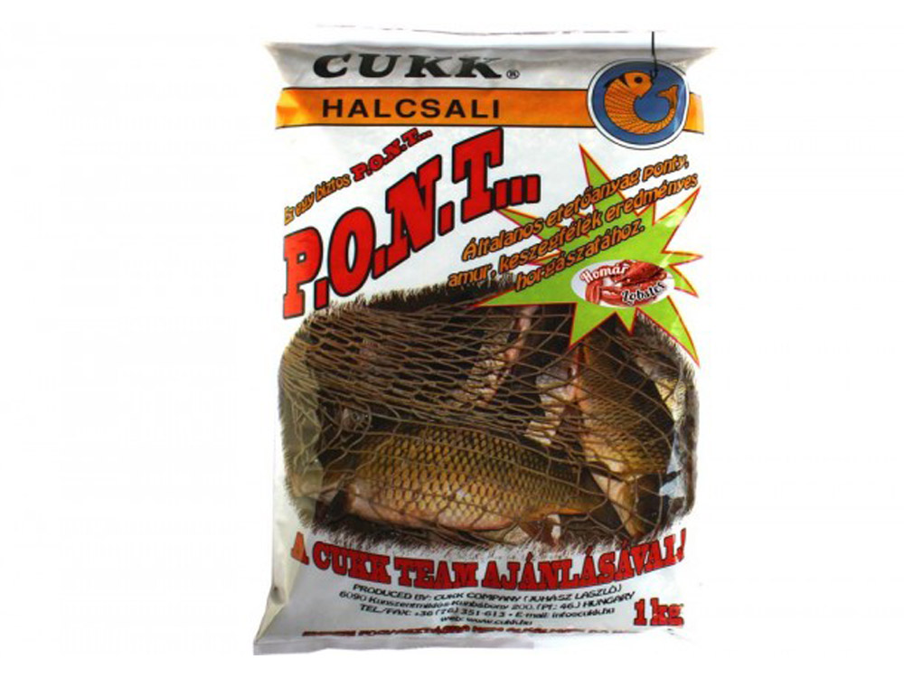 Obrázek k výrobku 65001 - CUKK Krmítková směs P.O.N.T. 1 kg - Balení: 1 kg, Příchuť: humr