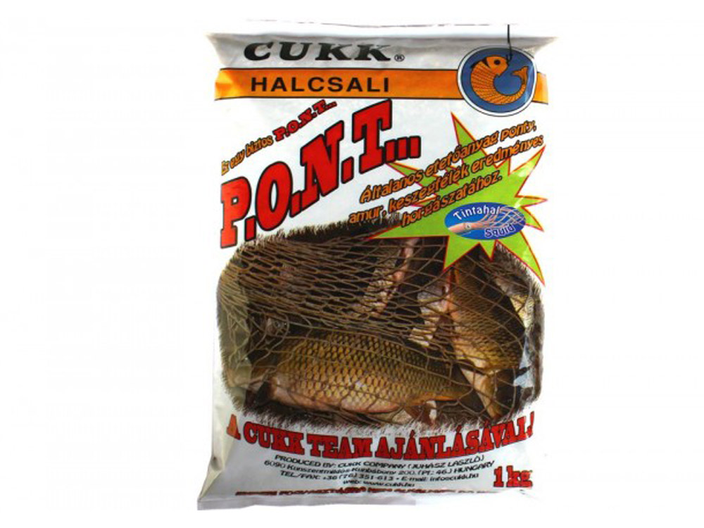 Obrázek k výrobku 65002 - CUKK Krmítková směs P.O.N.T. 1 kg - Příchuť: oliheň