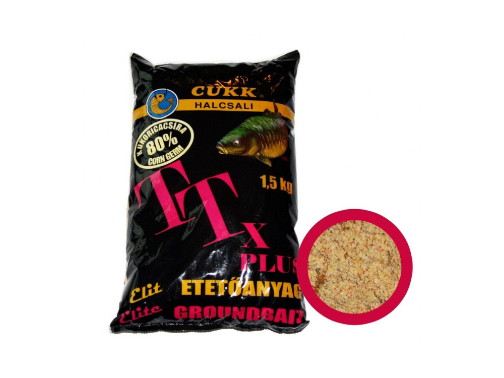 Obrázek k výrobku 65014 - CUKK Krmítková směs TTX 1.5 kg s pšeničnými klíčky - Příchuť: natural