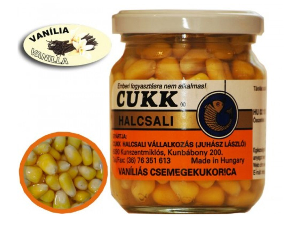 Obrázek k výrobku 65048 - CUKK Nakládaná kukuřice Sweet Corn 125 g - Příchuť: vanilka