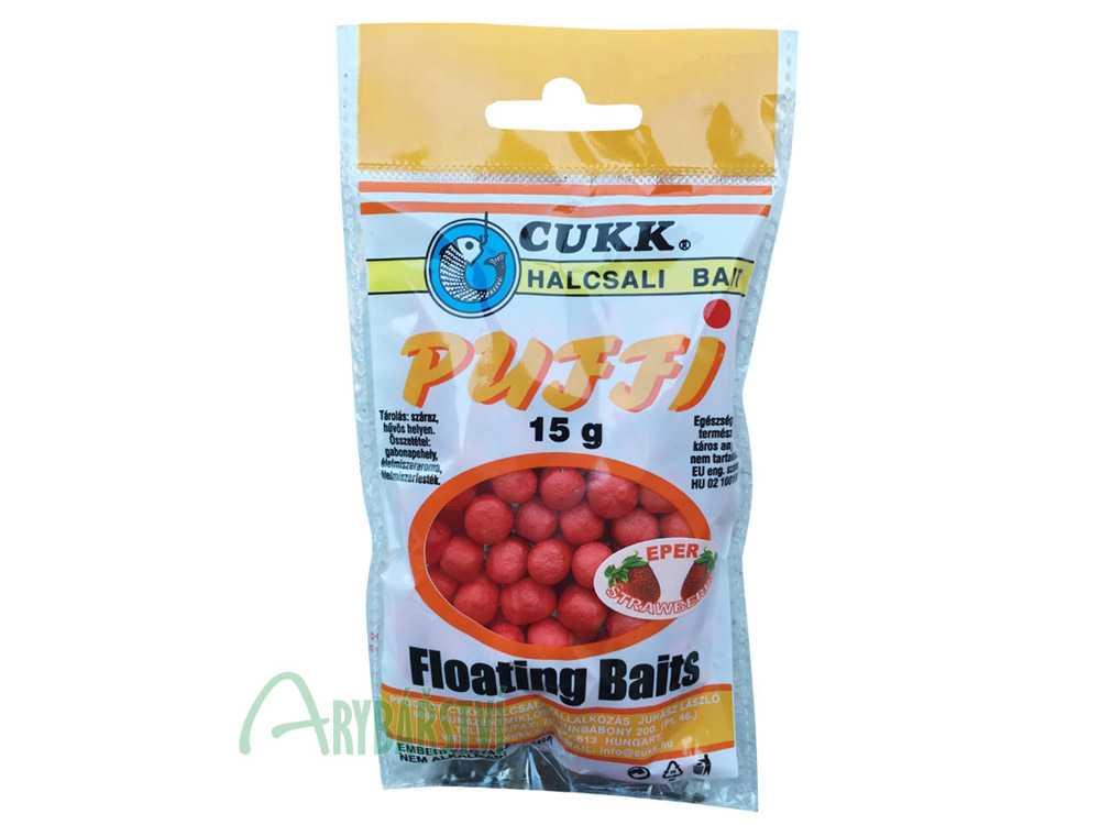 Obrázek k výrobku 65077 - CUKK Puffi Small 15 g - Balení: 15 g, Příchuť: jahoda