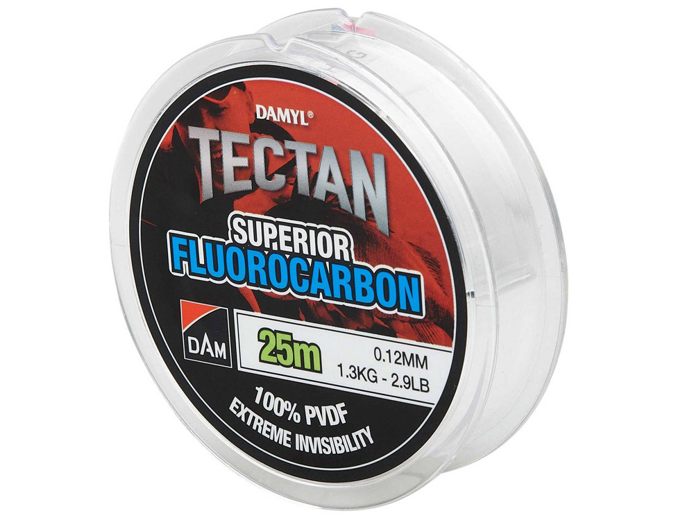 Obrázek k výrobku 70354 - DAM Tectan Superior Fluorocarbon 25 m - Průměr: 0.14 mm, Nosnost: 4.0 lb