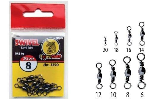 Obrázek k výrobku 53089 - EXTRA CARP Obratlík Swivel