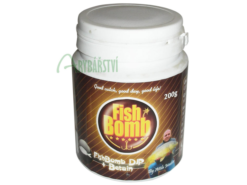 Obrázek k výrobku 65377 - FISH BOMB Dip Betain 200 g - Příchuť: ryba