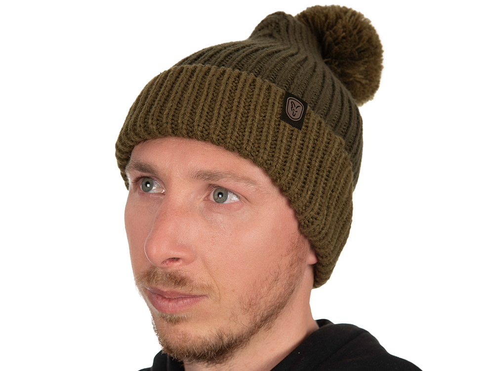 Obrázek k výrobku 73023 - FOX Čepice Heavy Knit Bobble Hat Olive