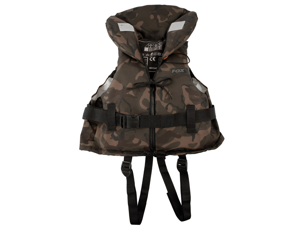 Obrázek k výrobku 71283 - FOX Dětská plovací vesta Kids Camo Life Jacket