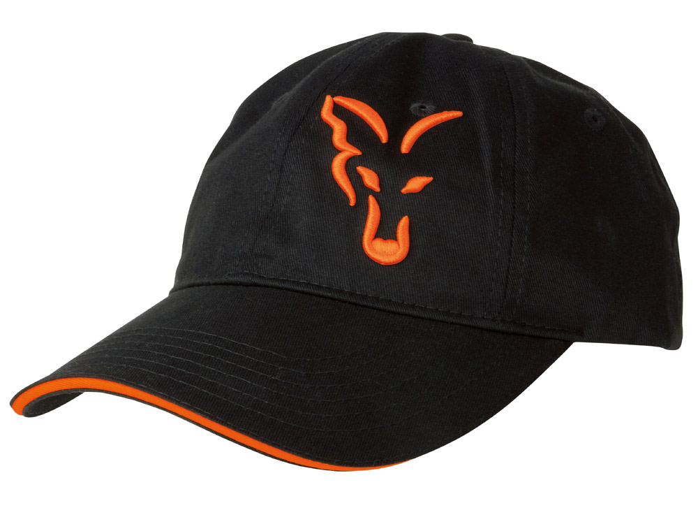 Obrázek k výrobku 53460 - FOX Kšiltovka BLACK & ORANGE BASEBALL CAP