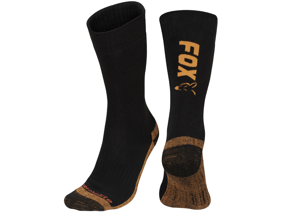 Obrázek k výrobku 70460 - FOX Ponožky Collection Black Orange Thermolite Long Sock