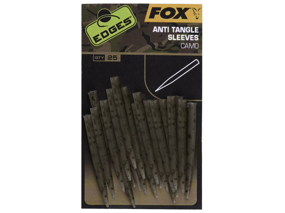 Obrázek k výrobku 70660 - FOX Převlek na obratlík Edges Camo Anti Tangle Sleeves 25 ks