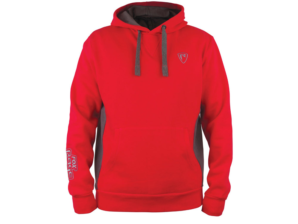 Obrázek k výrobku 53643 - FOX RAGE Mikina Red/Grey Ribbed Hoodie