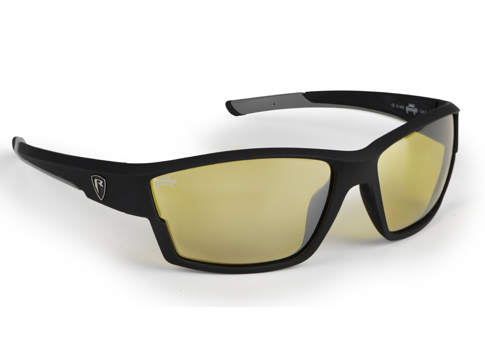Obrázek k výrobku 70888 - FOX RAGE Polarizační Brýle Matt Black Amber Lense Wrap Sunglasses