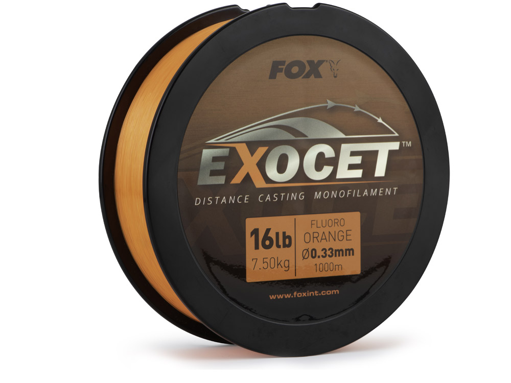 Obrázek k výrobku 71043 - FOX Vlasec Exocet Fluoro Orange Mono 1000 m