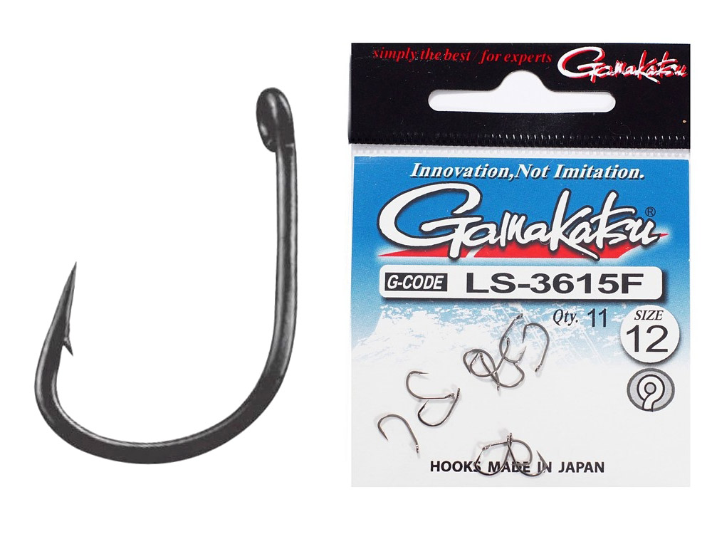 Obrázek k výrobku 65818 - GAMAKATSU Háček Hook LS-3615F - Velikost č.: 12, Balení: 10 ks