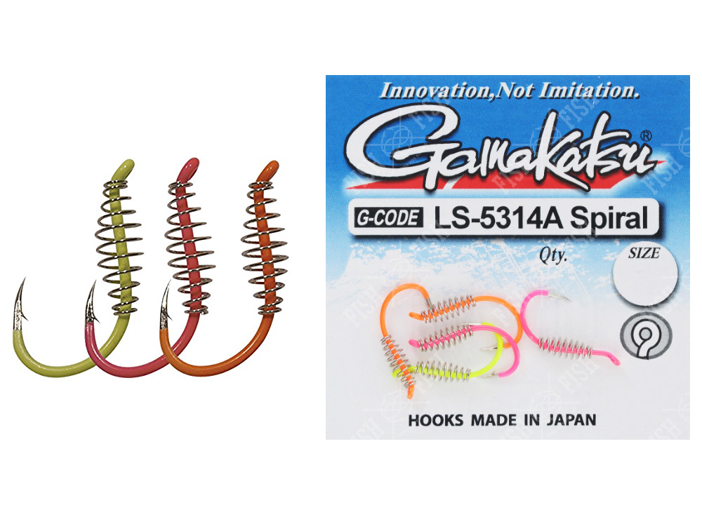 Obrázek k výrobku 54023 - GAMAKATSU Háček Hook LS-5314A Spiral 5 ks Vel.4