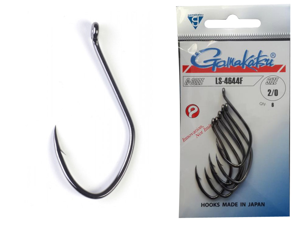 Obrázek k výrobku 65858 - GAMAKATSU Háček LS-4644F - Velikost č.: 2/0, Balení: 6 ks