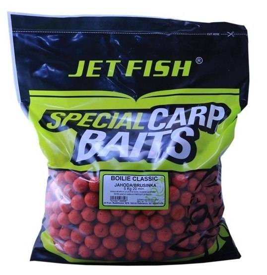 Obrázek k výrobku 54445 - JET FISH Boilie Classic 20 mm 5 kg Jahoda Brusinka