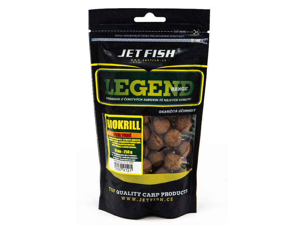 Obrázek k výrobku 54452 - JET FISH Boilies Extra Tvrdé Legend Range BIOKRILL 250 g