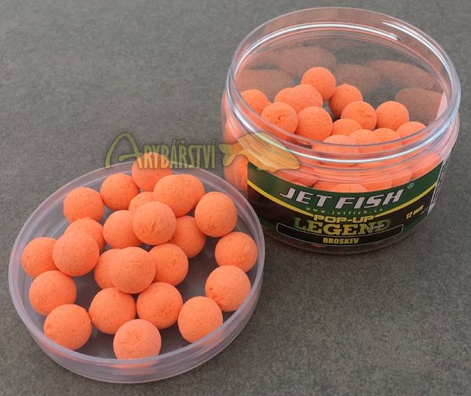 Plovoucí boilies JET FISH Legend Range POP-UP BROSKEV