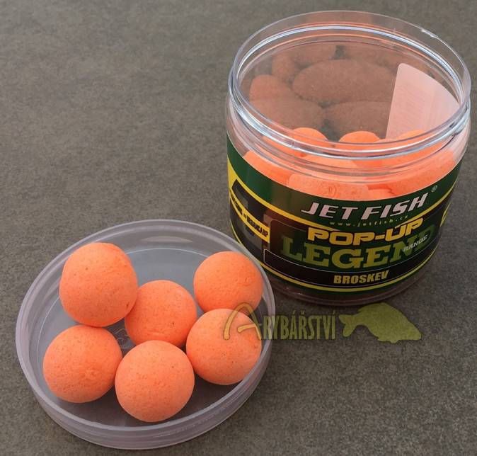 Plovoucí boilies JET FISH Legend Range POP-UP BROSKEV