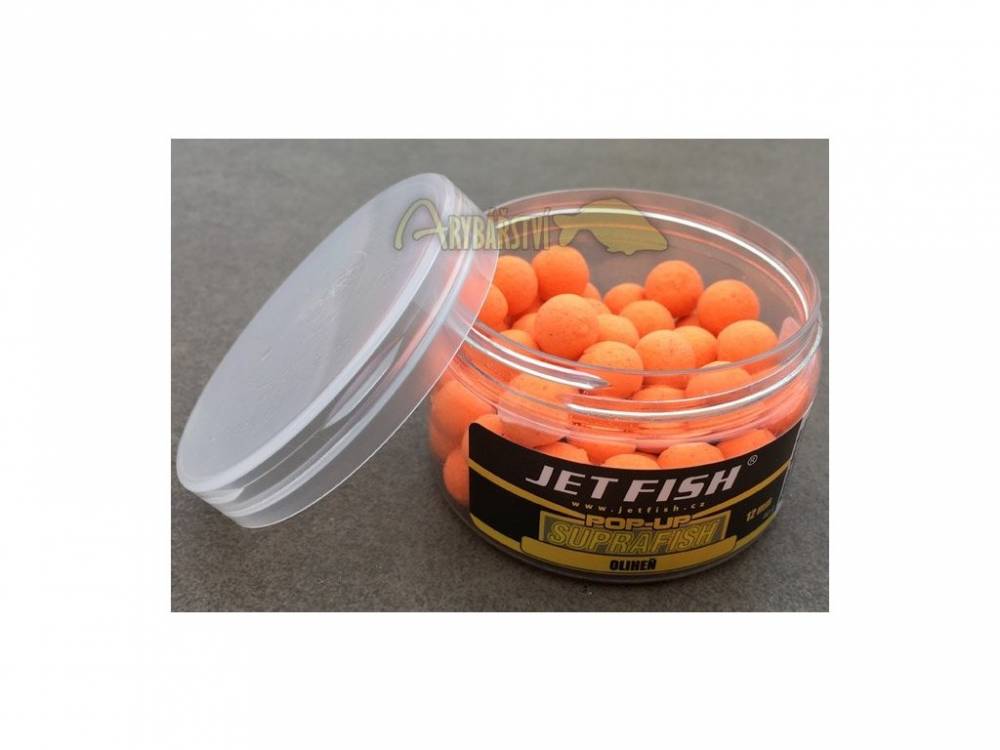 JET FISH Boilies Supra Fish Pop-Up olihen 12 mm