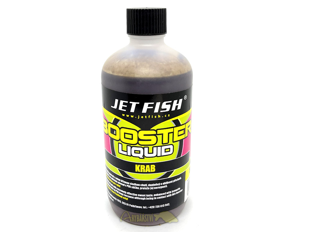 Obrázek k výrobku 70772 - JET FISH Booster Liquid 500 ml - Příchuť: krab