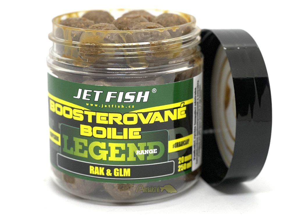 Obrázek k výrobku 70582 - JET FISH Boosterované boilie Legend Range 250 ml Rak GLM