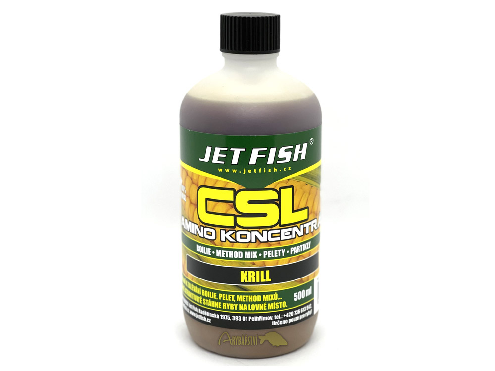 Obrázek k výrobku 70600 - JET FISH CSL Amino koncentrát 500 ml - Příchuť: krill