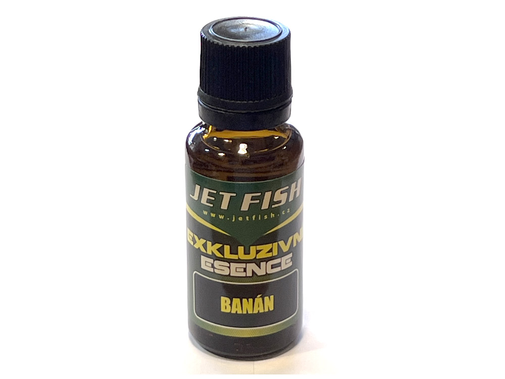 Obrázek k výrobku 72804 - JET FISH Exkluzivní Esence 20 ml - Příchuť: Banán