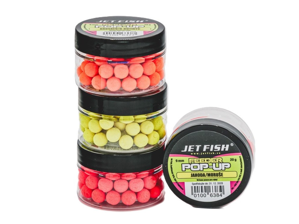 Obrázek k výrobku 73166 - JET FISH Feeder Pop-Up Boilies 20 g 9 mm