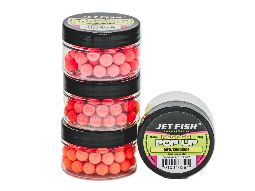 Obrázek k výrobku 73166 - JET FISH Feeder Pop-Up Boilies 20 g 9 mm