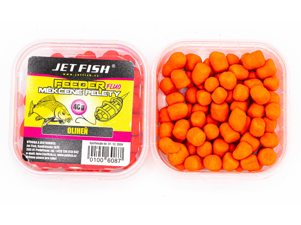 Obrázek k výrobku 72727 - JET FISH Fluo Měkčené Pelety 4 mm 40 g