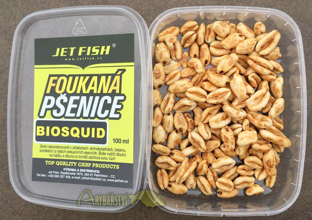 Obrázek k výrobku 70383 - JET FISH Foukaná Pšenice 100 ml - Příchuť: Biosquid oliheň