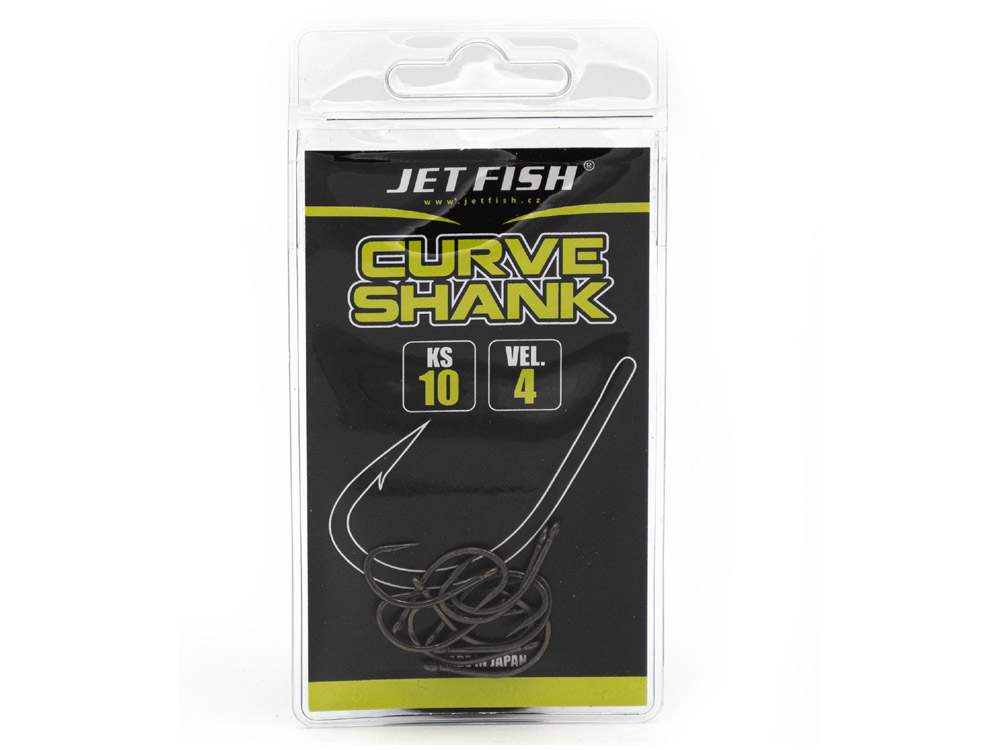Obrázek k výrobku 72575 - JET FISH Háčky Curve Shank 10 ks