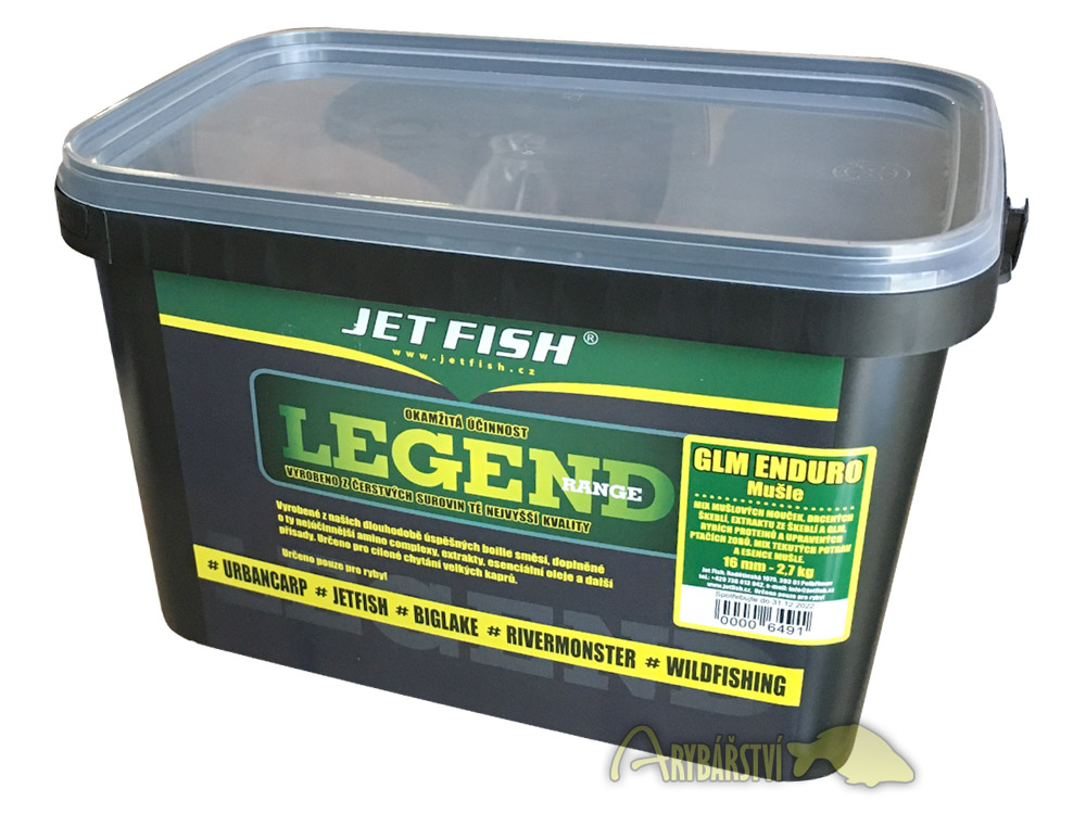 Obrázek k výrobku 70255 - JET FISH Legend Range Boilie GLM Enduro Mušle