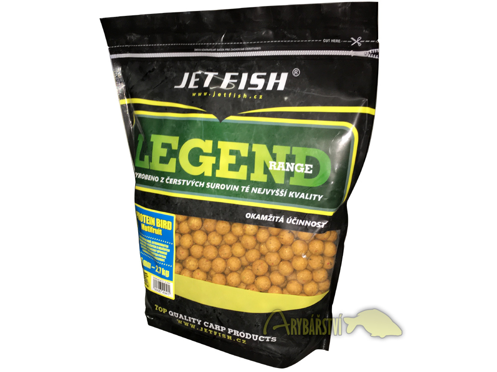 Obrázek k výrobku 70241 - JET FISH Legend Range Boilie Protein Bird Multifruit 2.7 kg 16 mm
