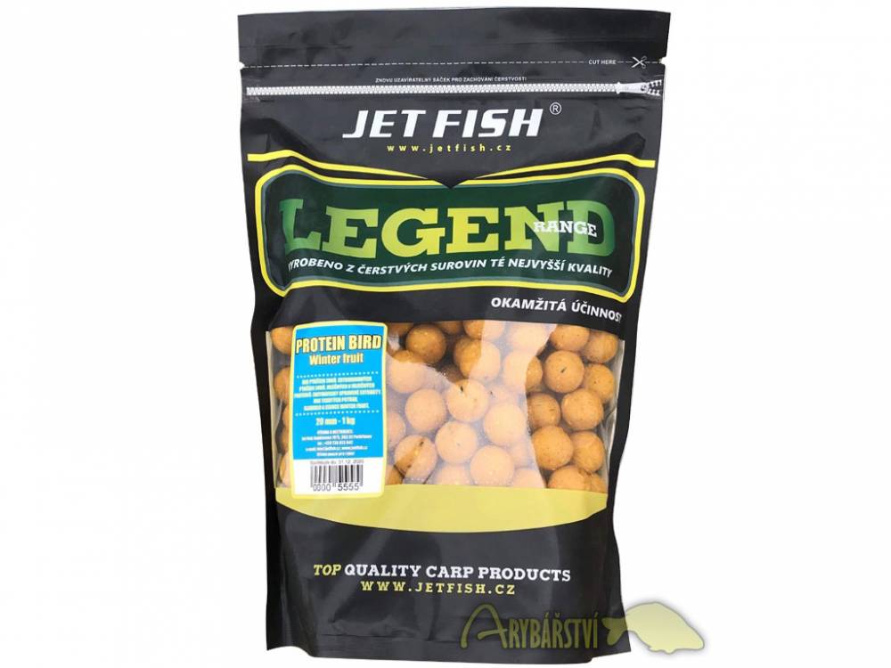 Obrázek k výrobku 54680 - JET FISH Legend Range Boilie PROTEIN BIRD + WINTER FRUIT