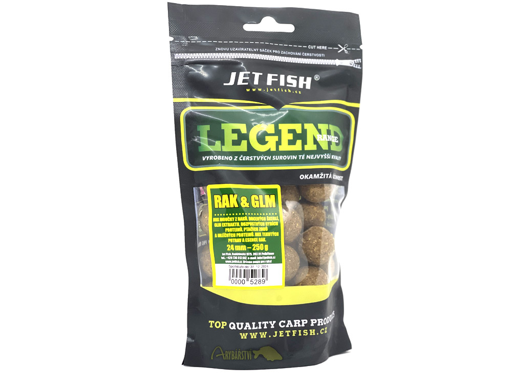 Obrázek k výrobku 70587 - JET FISH Legend Range Boilie RAK GLM