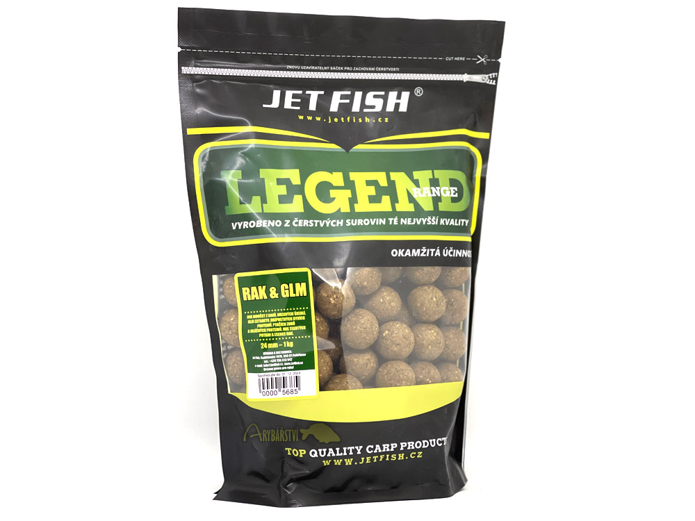 Obrázek k výrobku 70587 - JET FISH Legend Range Boilie RAK GLM