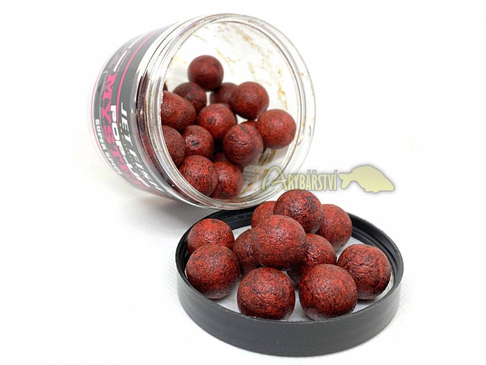 Obrázek k výrobku 63373 - JET FISH Mystery Boilie Pop-Up SUPER SPICE - Průměr: 16 mm, Balení: 60 g